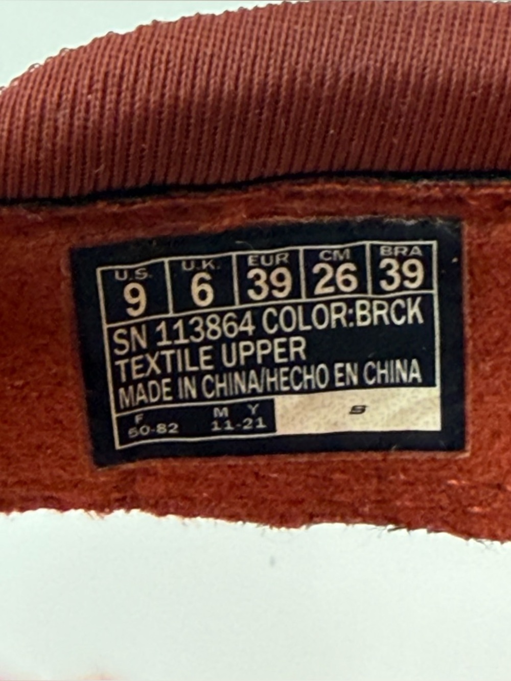 Skechers BOBS Desert Kiss Women's Wedge Sandals in Brick Red Size 9 Adjustable - Picture 16 of 16